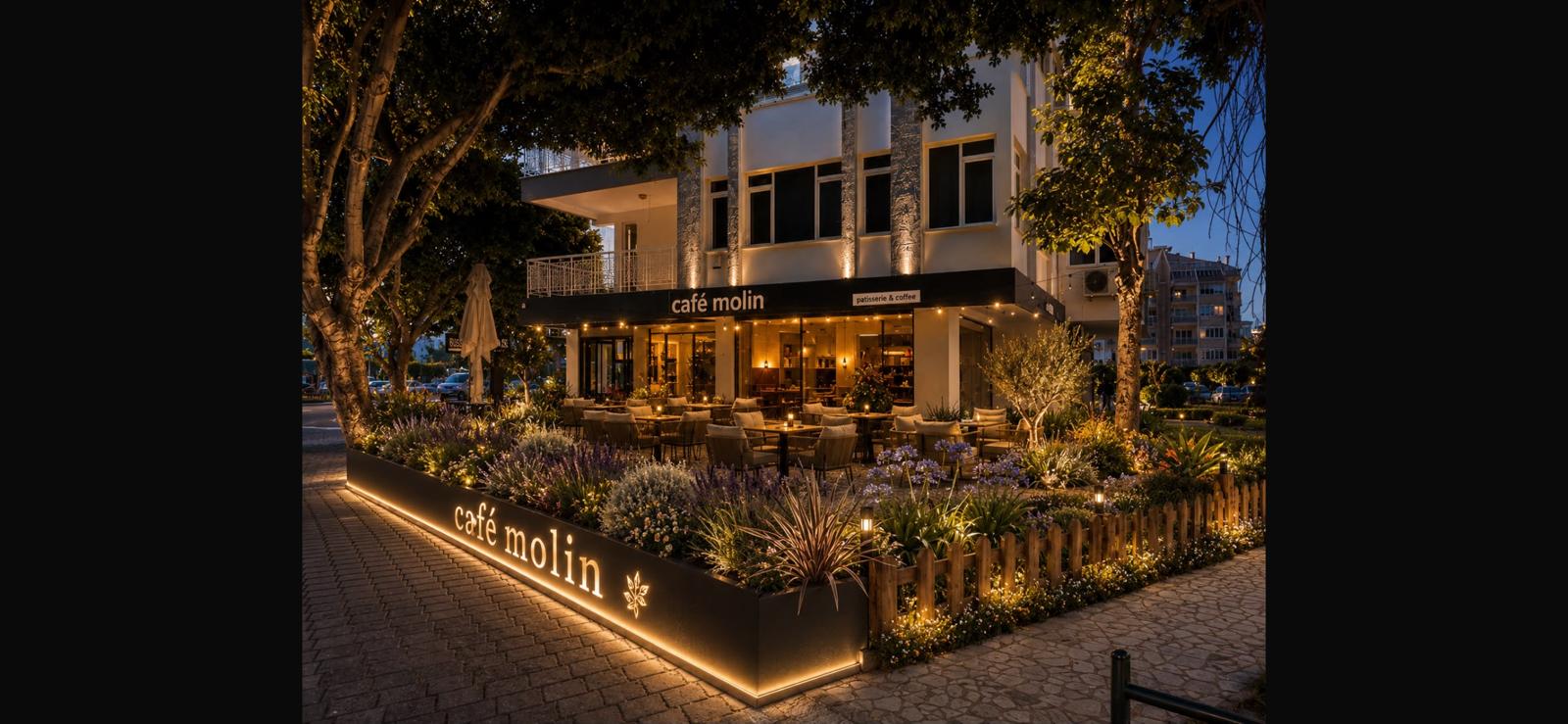 Cafe Molin dış mekan